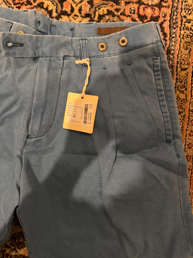 Berwich short 46 blauw (nieuw), Kleding | Heren, Ophalen, Nieuw, Maat 46 (S) of kleiner, Blauw