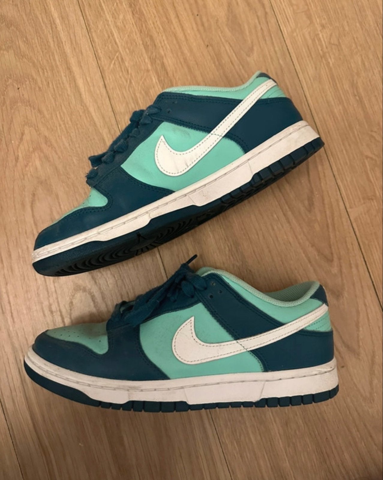 Nike Dunk Low Disrupt 2 Teal/Mint, Ophalen of Verzenden, Gedragen, Groen, Sneakers of Gympen