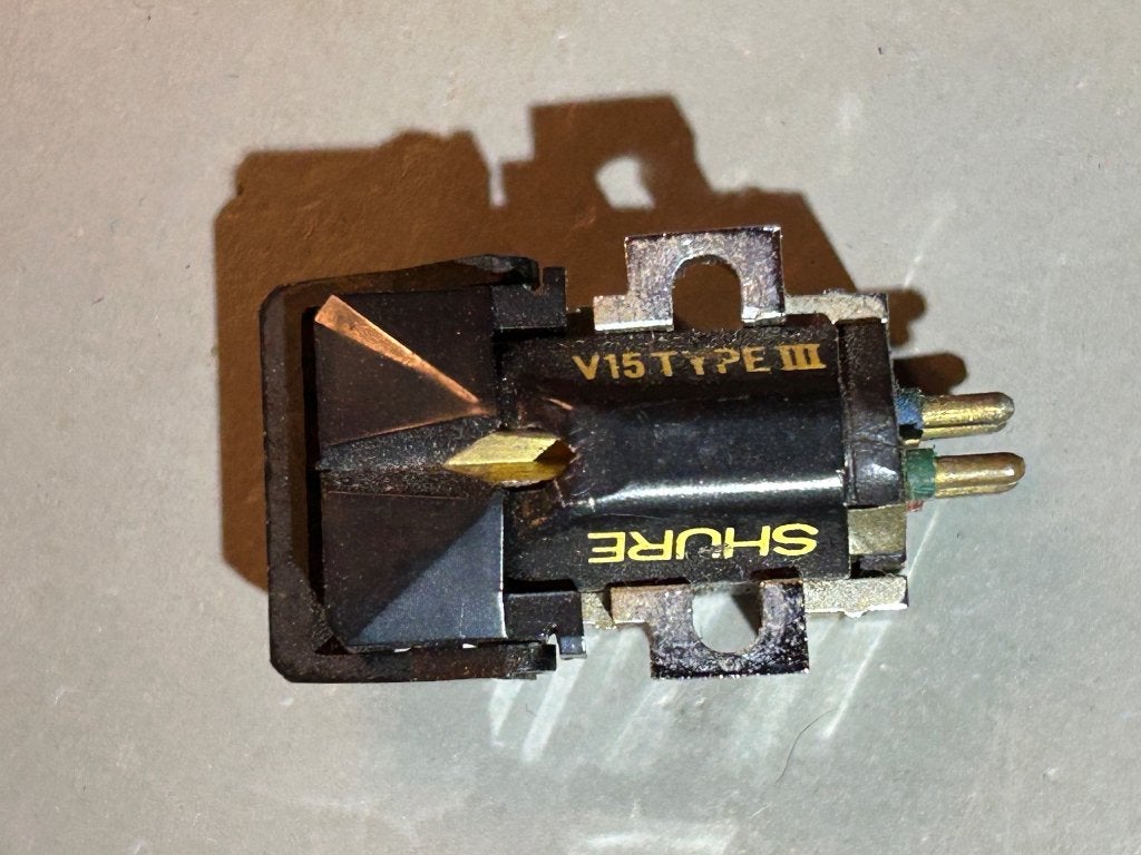 Shure V15-III element, Ophalen of Verzenden, Gebruikt, Platenspeler-onderdeel, Overige merken