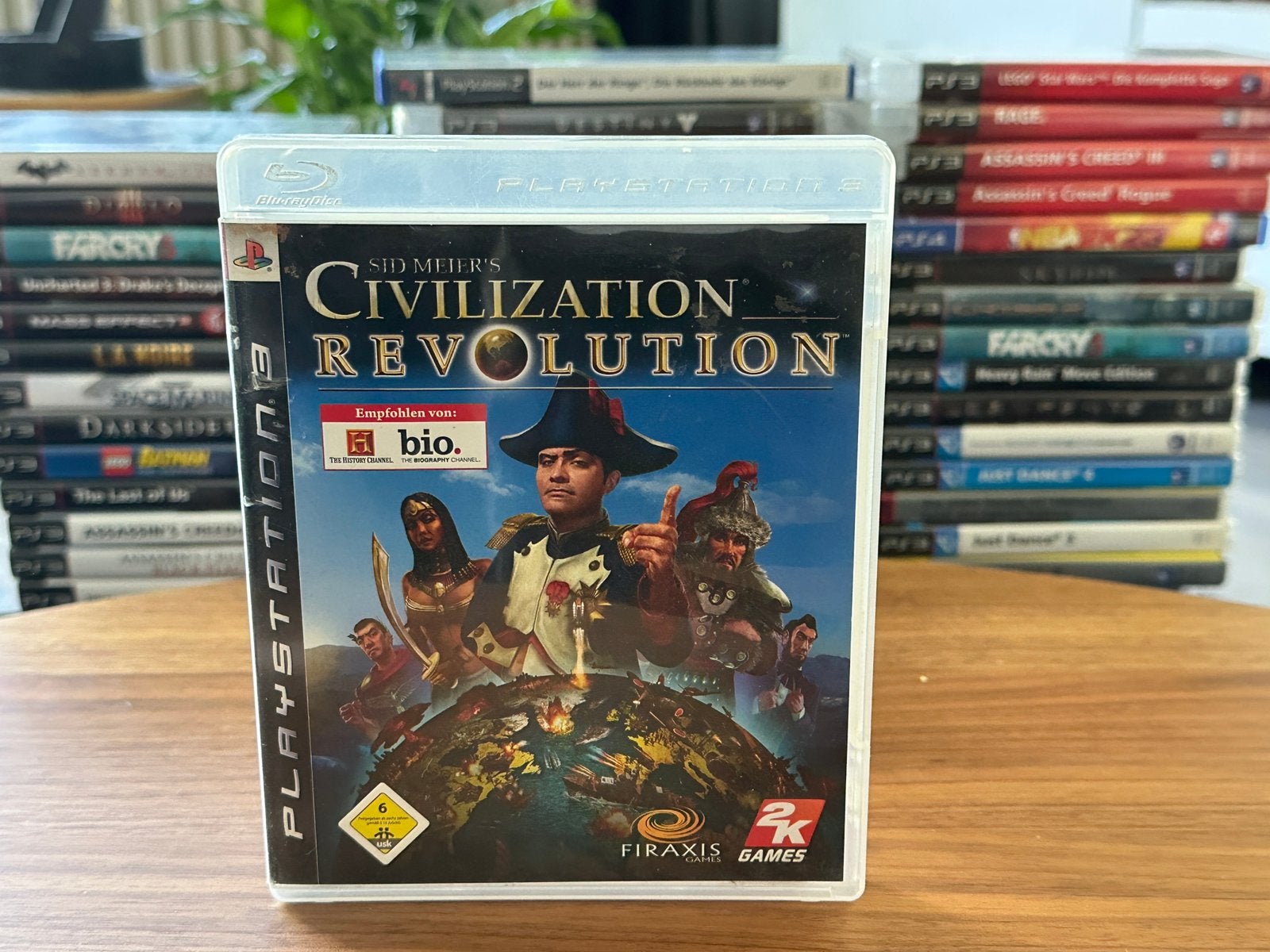 Civilization Revolution PS3 Game Compleet met Boekje, 1 speler, Ophalen of Verzenden, Zo goed als nieuw, Gekoppelde computers
