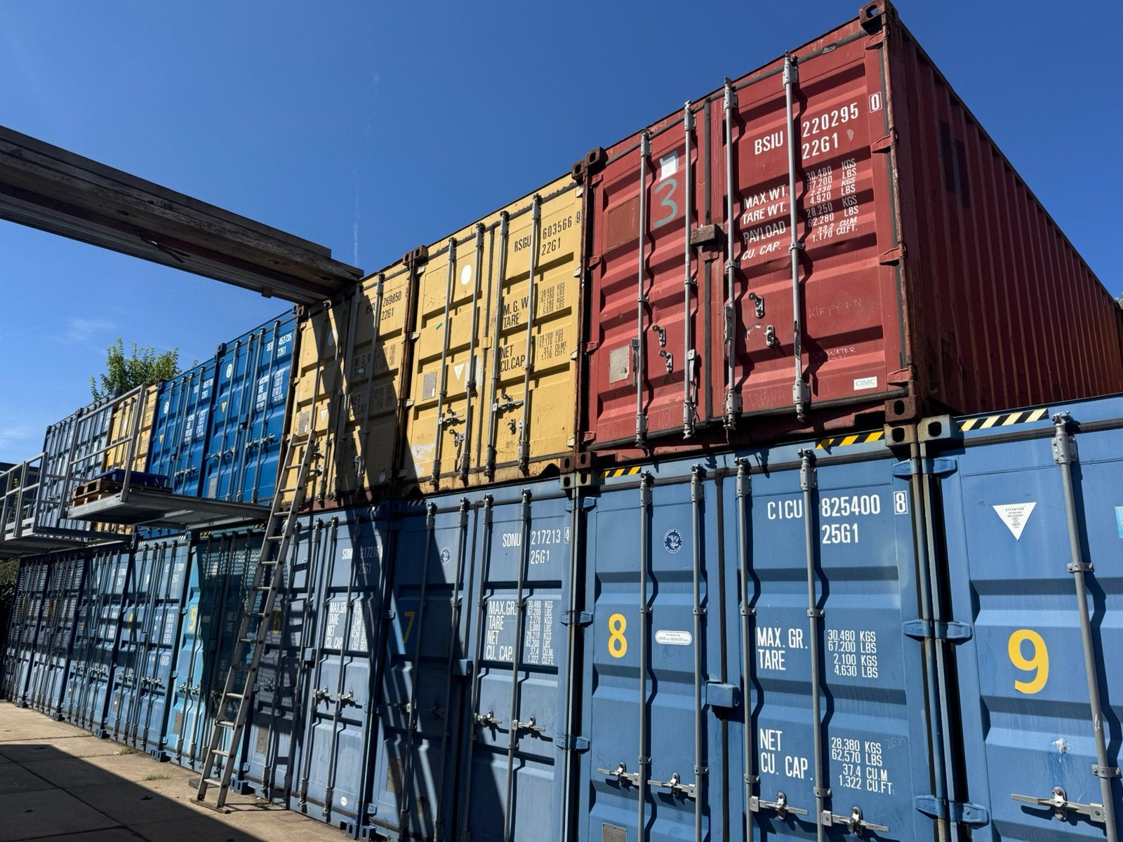 Moet weg .Verschillende Zeecontainers 20 ft in goede staat, Ophalen of Verzenden
