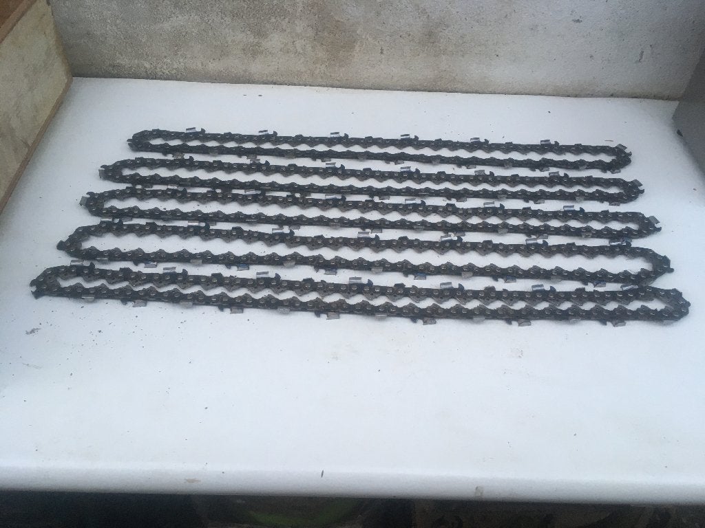 5x zaagketting voor kettingzaag 15 inch dolmar husqvarna etc, Ophalen of Verzenden, Zo goed als nieuw