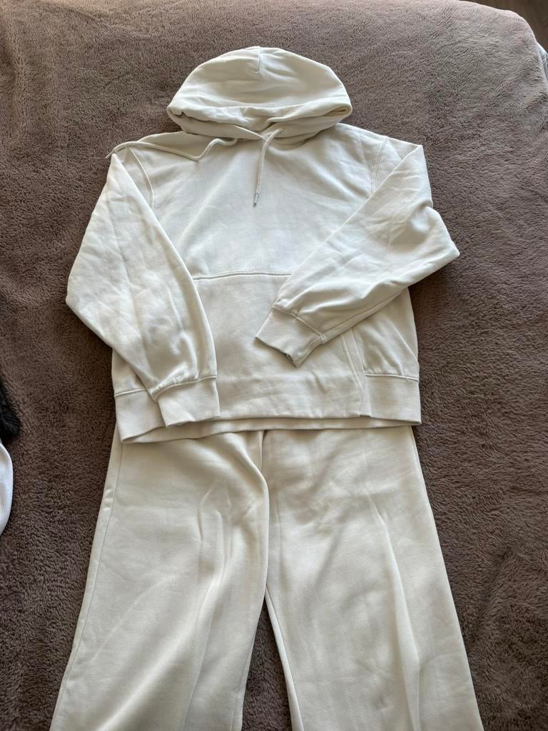 Joggingpak, Ophalen, Zo goed als nieuw, Maat 36 (S), Wit
