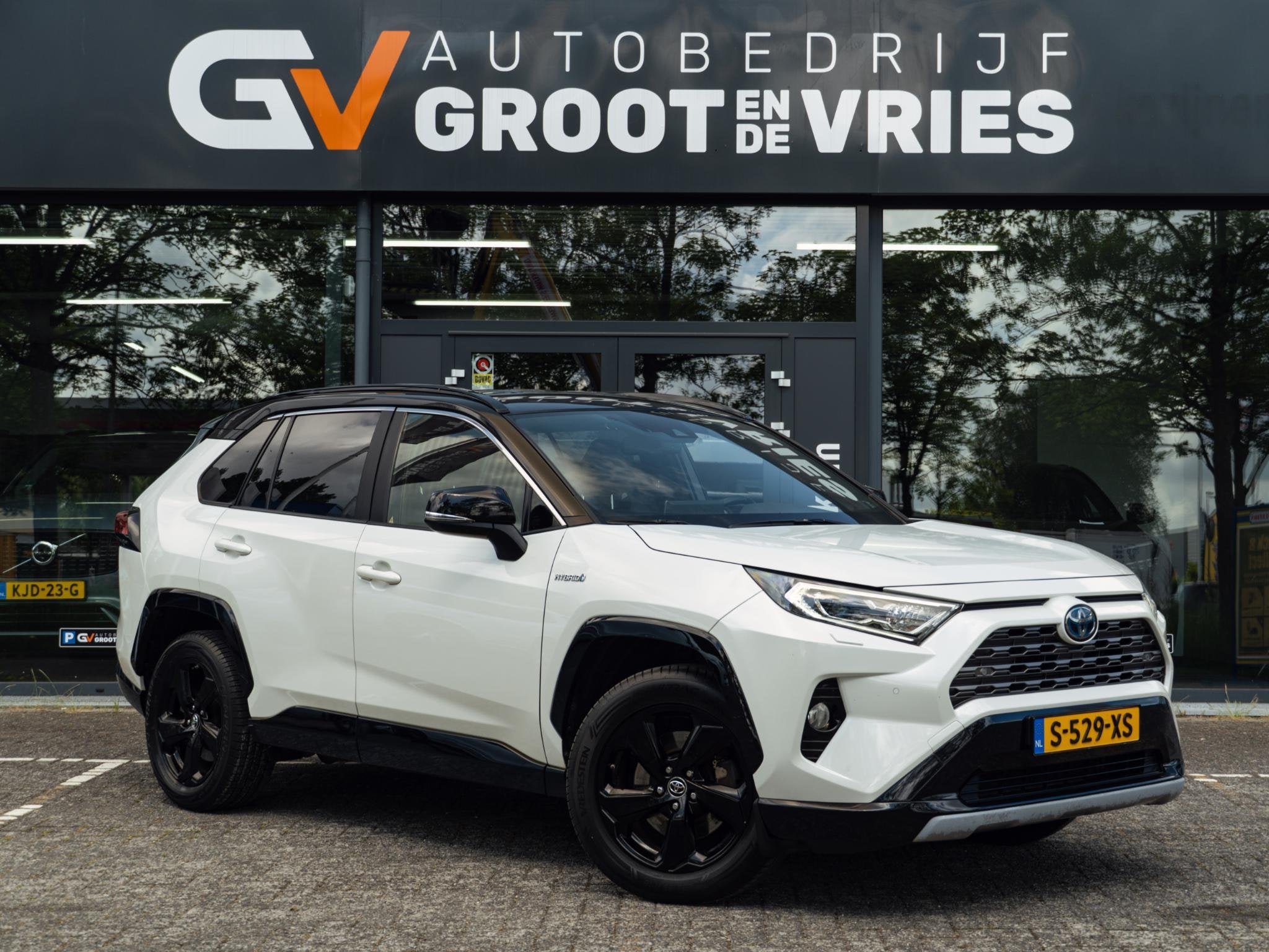 Toyota RAV4 2.5 Hybrid Style|Trekhaak|Alarm|Two Tone, Auto's, Gebruikt, Euro 6, 4 cilinders, 2487 cc