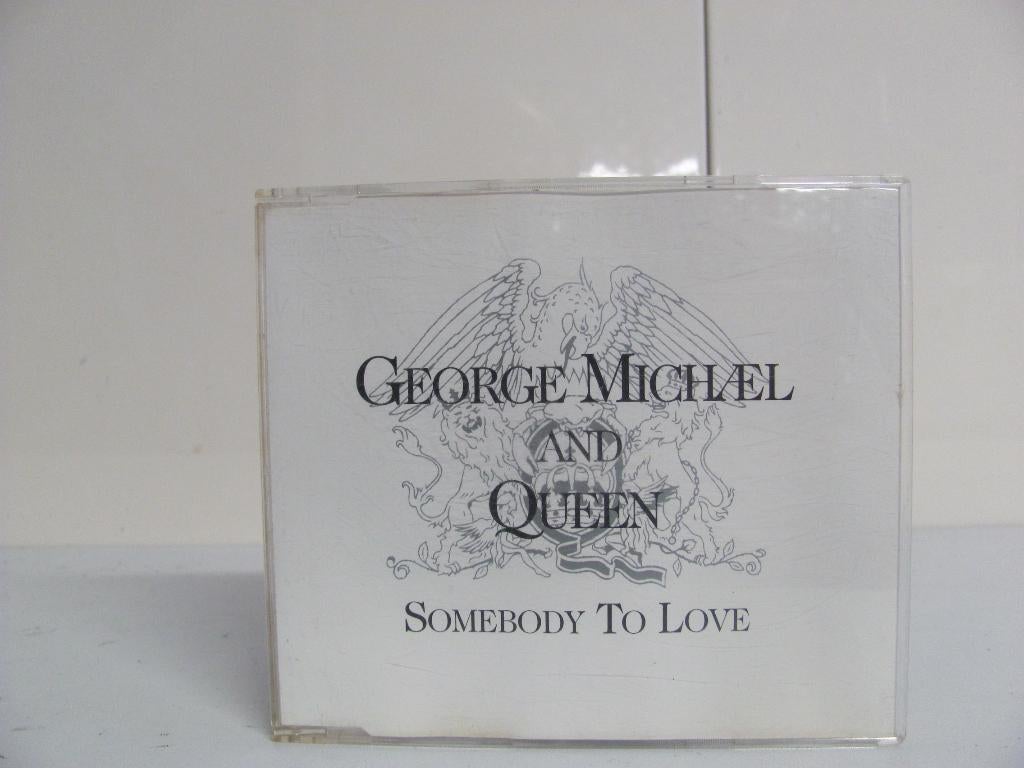 cd single george michael and queen-somebody to love, Ophalen of Verzenden, Zo goed als nieuw, Pop