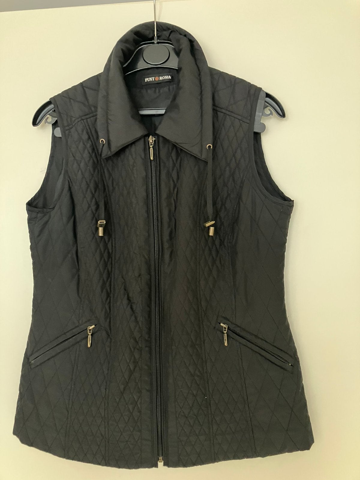 Dames bodywarmer mt 40, Kleding | Dames, Bodywarmers, Ophalen of Verzenden, Zo goed als nieuw, Maat 38/40 (M), Zwart