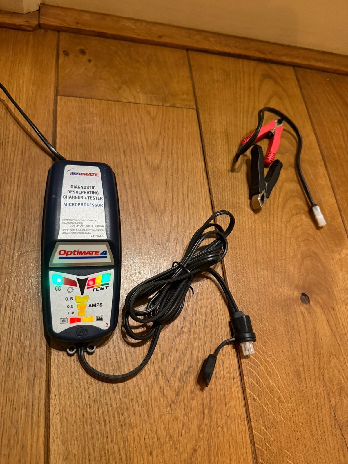 Optimate 4 druppellader / acculader / trickle charger, Ophalen of Verzenden
