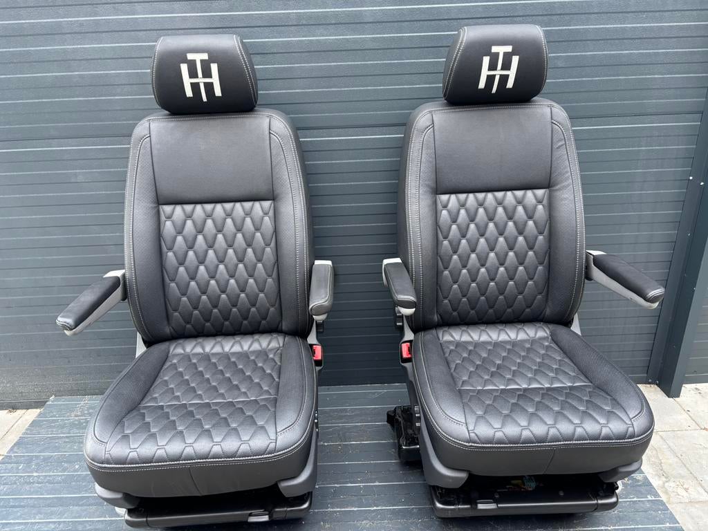 stoelen Volkswagen Transporter T5 T6 leer comfort, Auto-onderdelen, Interieur en Bekleding, Tymtop5@gmail.com, 3161ek, Volkswagen