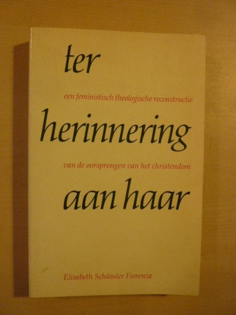 E. Schüssler Fiorenza - Ter herinnering aan haar, Verzenden, Zo goed als nieuw