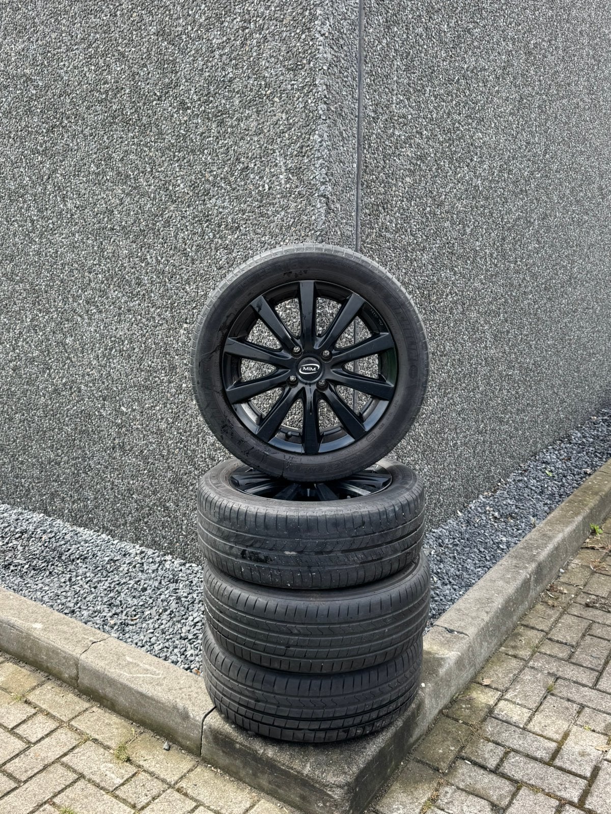 MIM 16 Inch Velgen 4x108  Gebalanceerd, Auto-onderdelen, Ophalen, 16 inch, Banden en Velgen, 195 mm