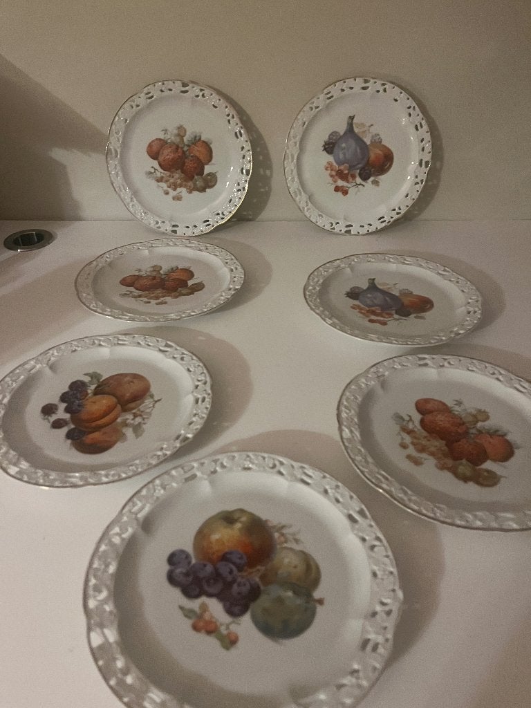 Gebaks/dessertbordjes van het Merk Bavaria, Ophalen of Verzenden, Zo goed als nieuw, Bord(en), Overige stijlen