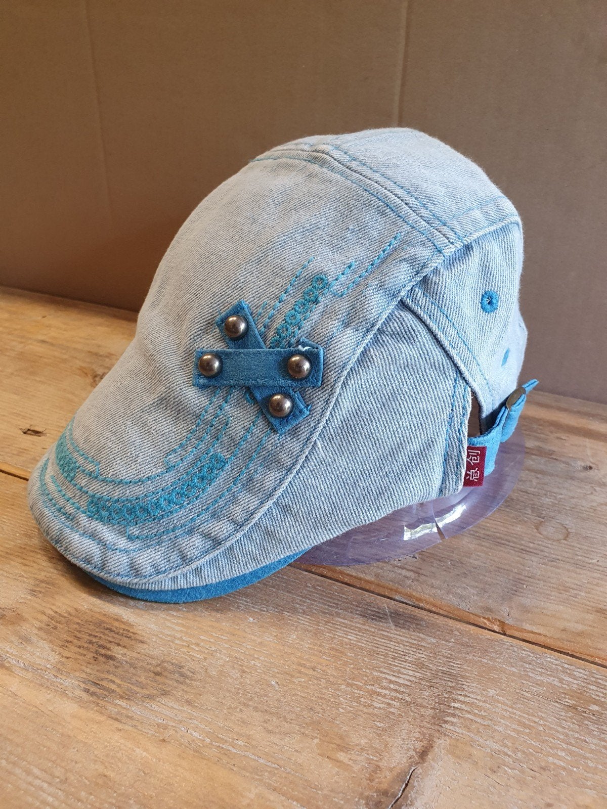 Flatcap Spijkerstof Diverse Kleuren, Ophalen of Verzenden, Nieuw, One size fits all, Pet