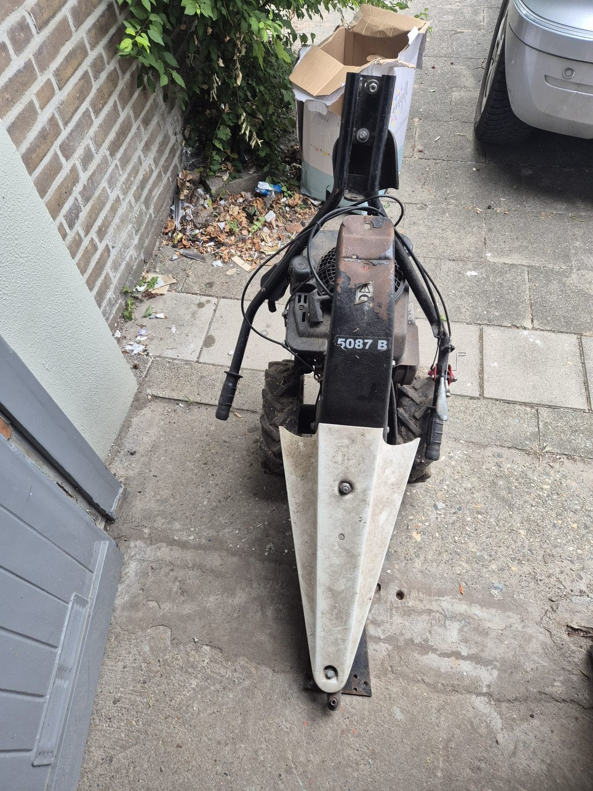 Balkmaaier 190 cc bezine motor, Tuin en Terras, Ophalen, Zo goed als nieuw