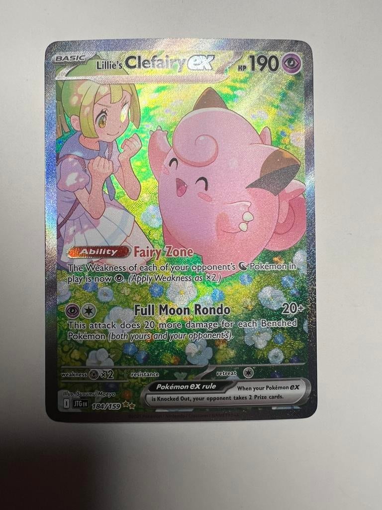 Clefairy 184/159 MINT, Ophalen of Verzenden, Zo goed als nieuw
