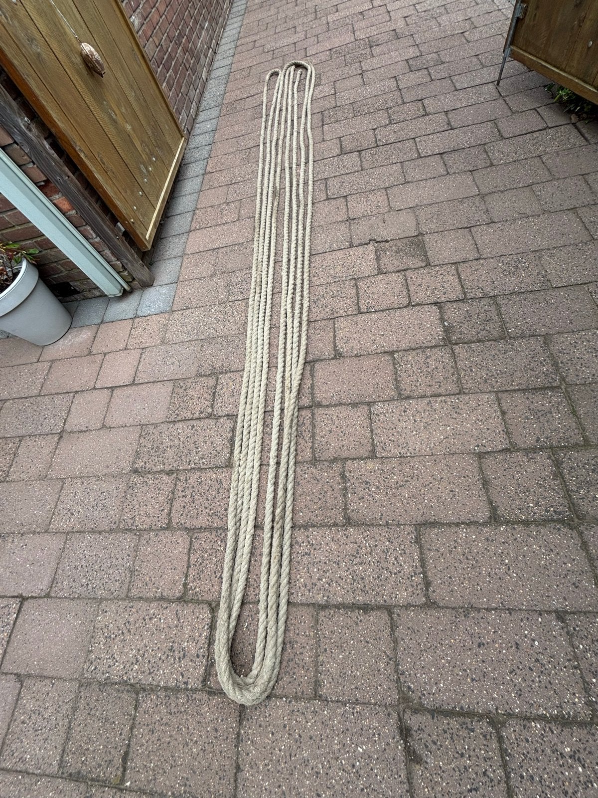 Robuust touw voor diverse toepassingen, 6 meter of meer, Gebruikt, 15 tot 30 m², Ophalen of Verzenden
