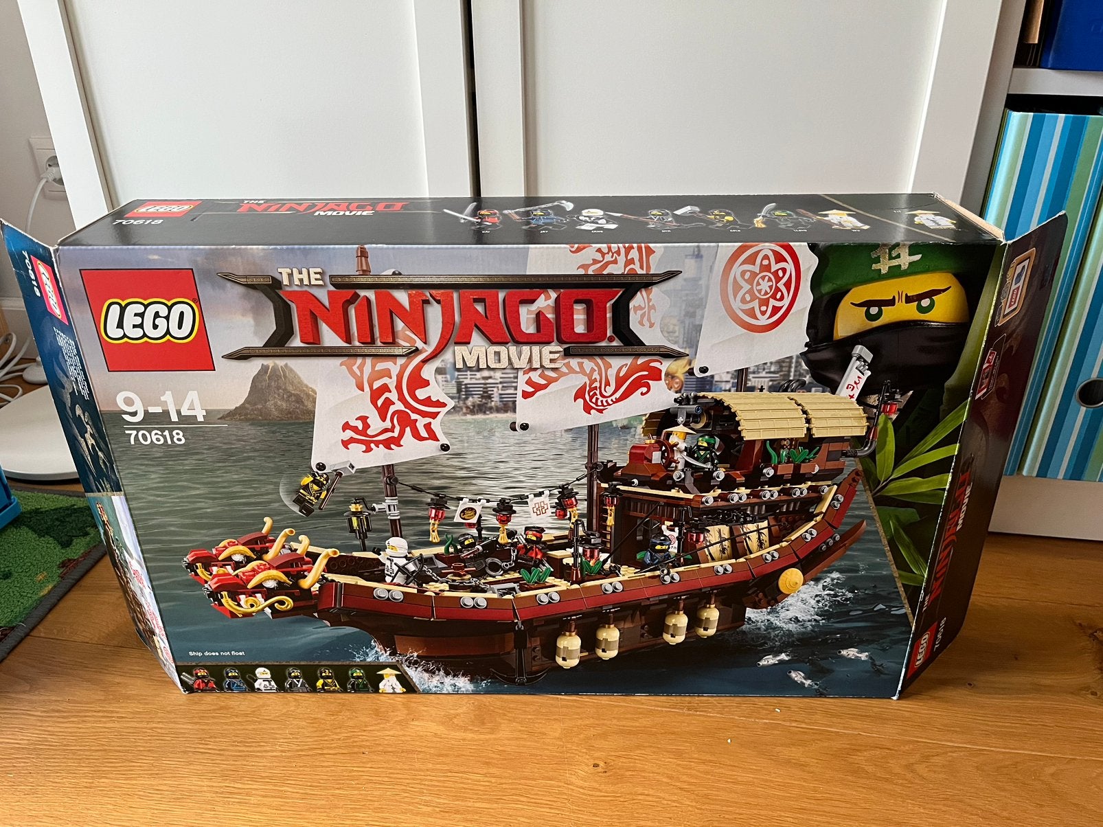 Lego Ninjago Movie - Destiny’s bounty - set 70618, Kinderen en Baby's, Speelgoed | Duplo en Lego, Ophalen, Zo goed als nieuw