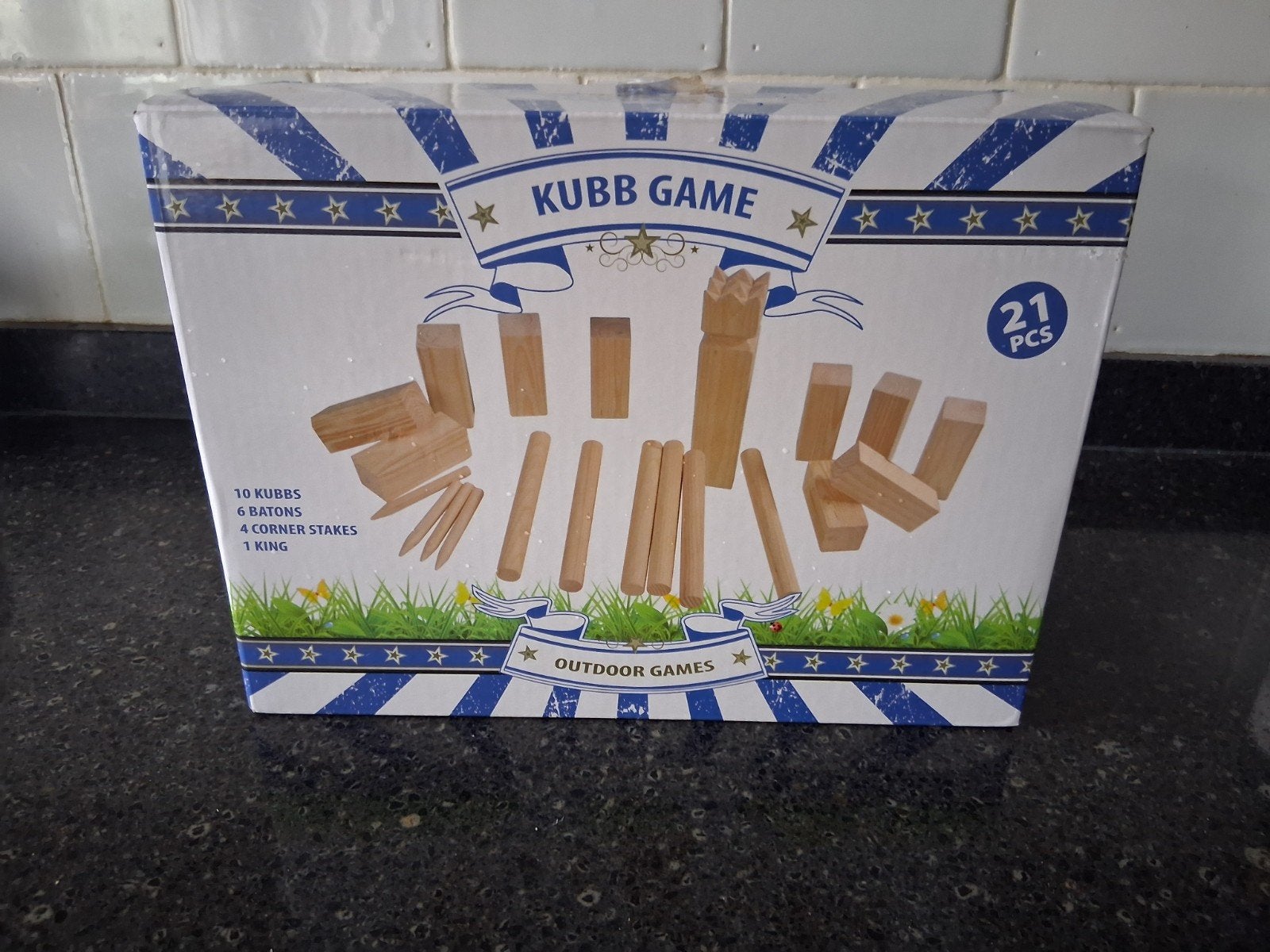 Kubb game, Ophalen of Verzenden, Zo goed als nieuw