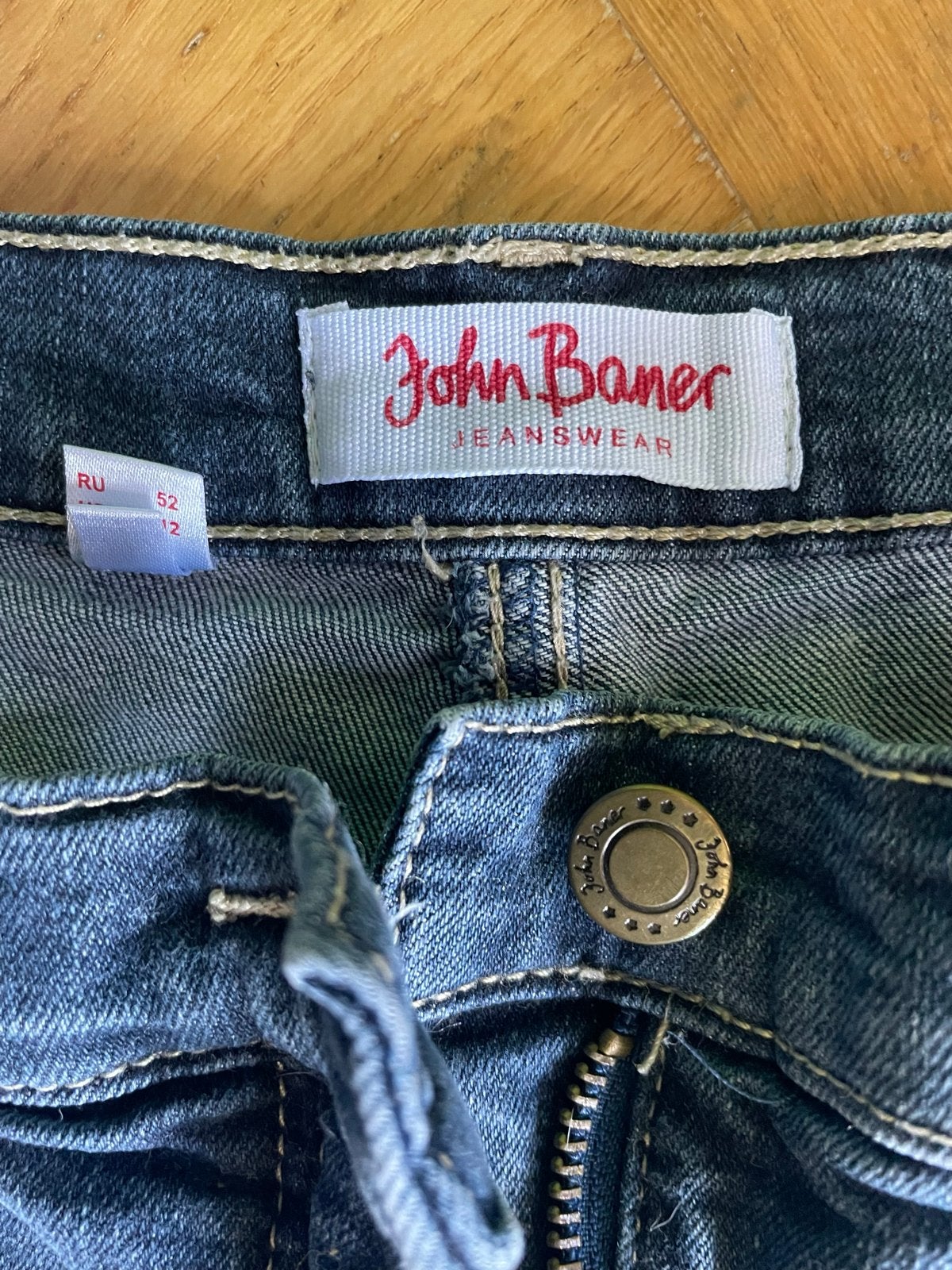 John Baner Jeanswear spijkerbroek, maat EUR 44, Ophalen of Verzenden, Gedragen, Blauw, Overige jeansmaten