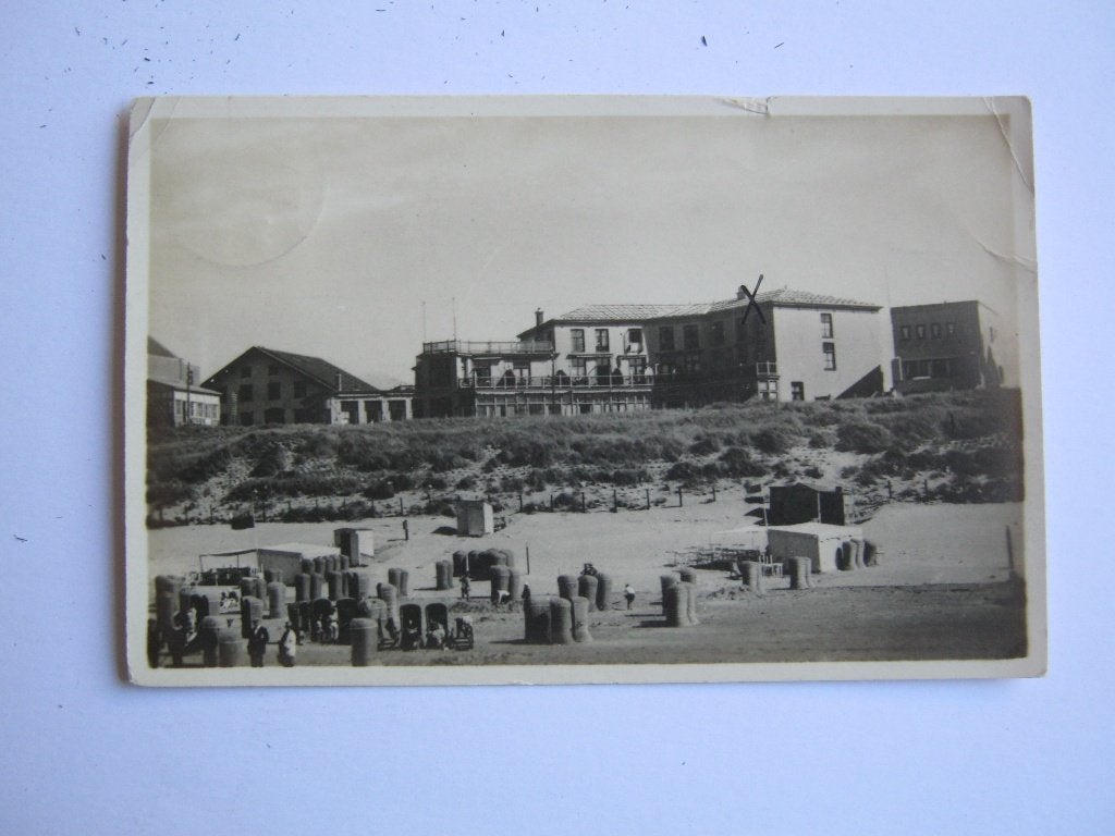 Ansichtkaarten Nederland, TC 8-35 Zandvoort Hotel Beau Site, Verzenden, 1920 tot 1940, Gelopen, Noord-Holland