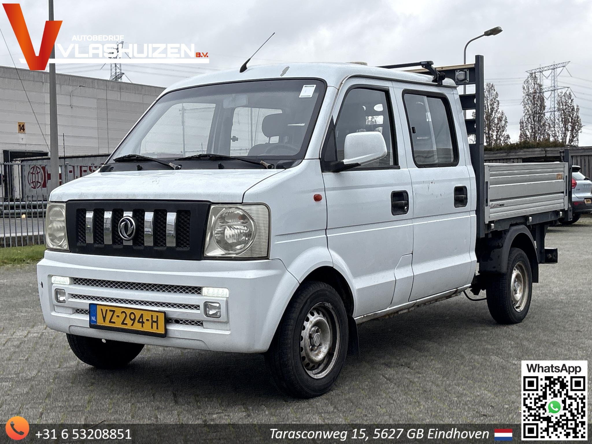 DFSK V-serie V22 1.3 CNG Dubbel Cabine | € 2.950,- MARGE!, Euro 5, Gebruikt, 4 cilinders, CNG (Aardgas)