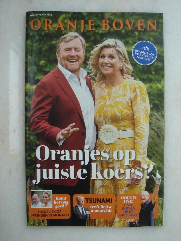 Oranje Boven Herfst Editie 2021 Tijdschrift, Ophalen of Verzenden, Nieuw, Tijdschrift of Boek