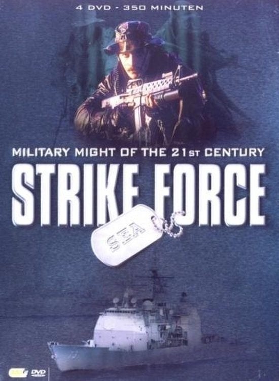 DVD box: Strike Force: Sea (in tin can), Vanaf 16 jaar, Ophalen of Verzenden, Zo goed als nieuw, Oorlog