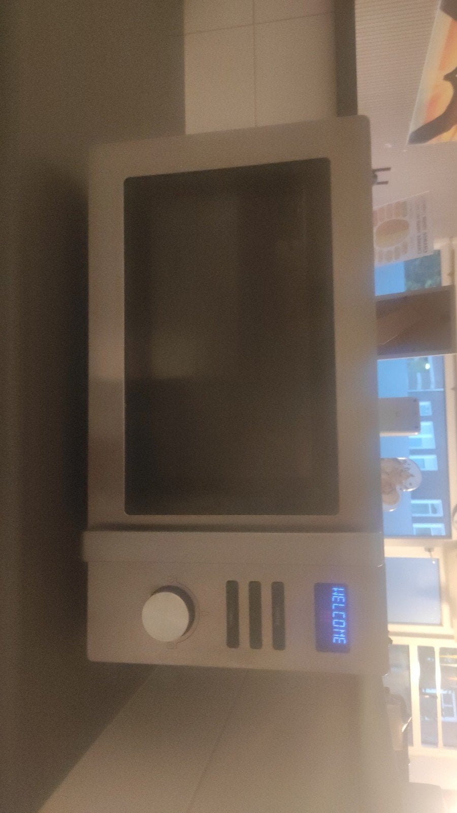 Blokker Magnetron - 28x51x47, Ophalen, Gebruikt, Magnetron, Draaiplateau