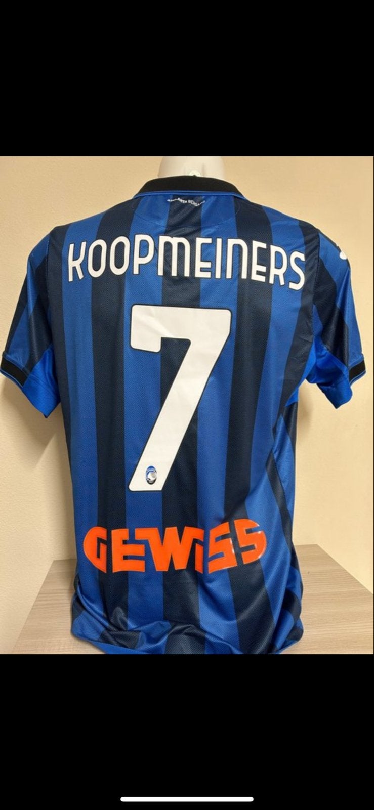 Teun Koopmeiners Matchworn Atalanta Shirt - Serie A 2023/24, Ophalen of Verzenden, Gebruikt, Shirt