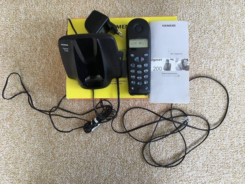 Siemens Gigaset 200, Ophalen of Verzenden, Zo goed als nieuw, 1 handset