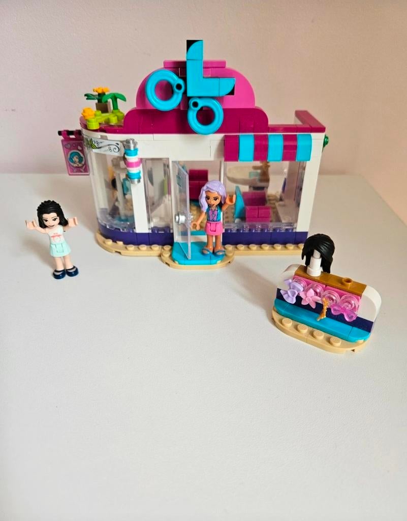 Lego Friends heartlake city kapsalon, Ophalen of Verzenden, Zo goed als nieuw