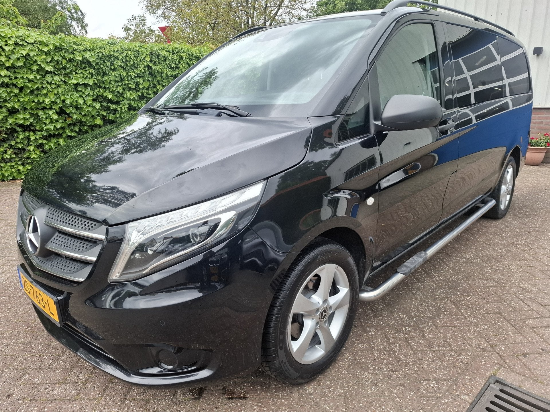 Mercedes-Benz Vito Tourer 114 BlueTEC 19995.- INCL BTW ROLST, Auto's, Automaat, Gebruikt, Euro 6, Zwart