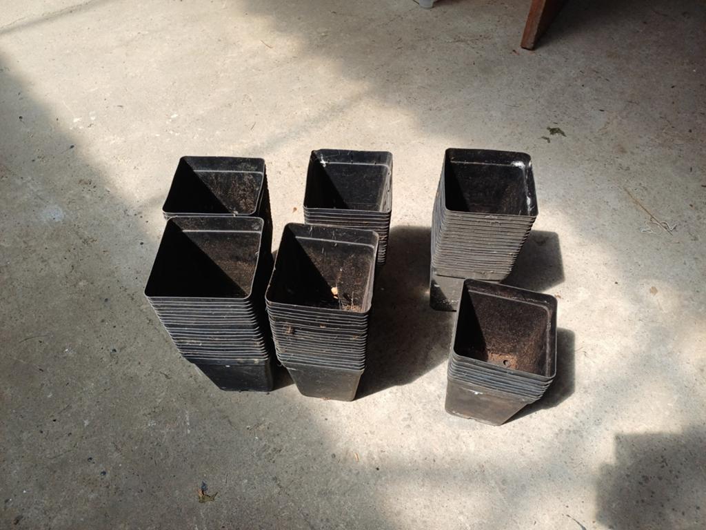 4 liter kweekpotten vierkant, Tuin en Terras, Ophalen, Kunststof, Vierkant, Minder dan 40 cm