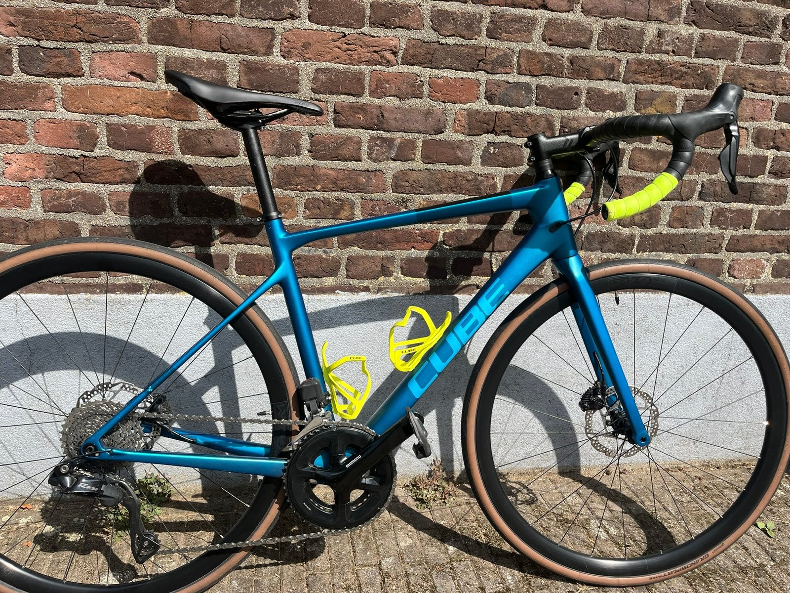 Cube attain slx, Fietsen en Brommers, Fietsen | Racefietsen, Ophalen, Gebruikt, Aluminium, Meer dan 20 versnellingen