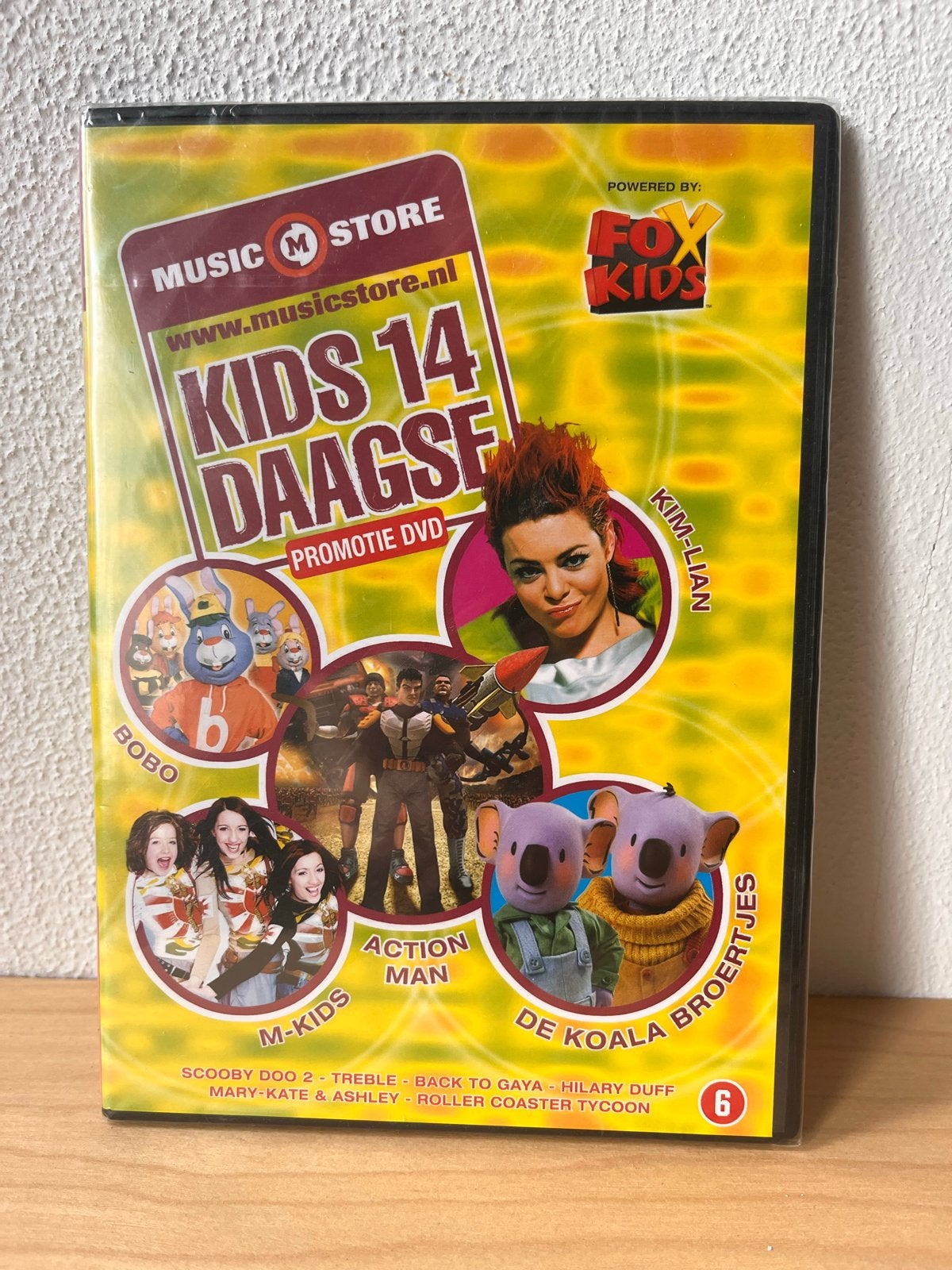 Kids 14 Daagse Promotie DVD - Fox Kids Music Store, Gebruikt, Verzamelbox, Promo, Vanaf 6 jaar
