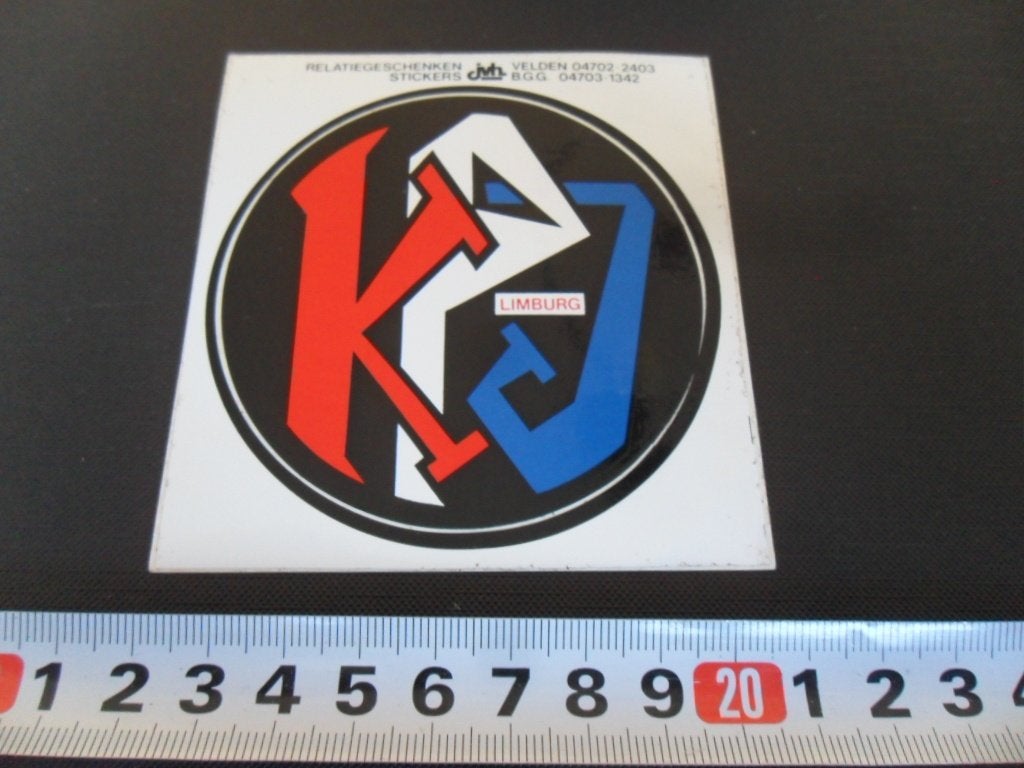 sticker KPJ Limburg logo, Ophalen of Verzenden, Zo goed als nieuw