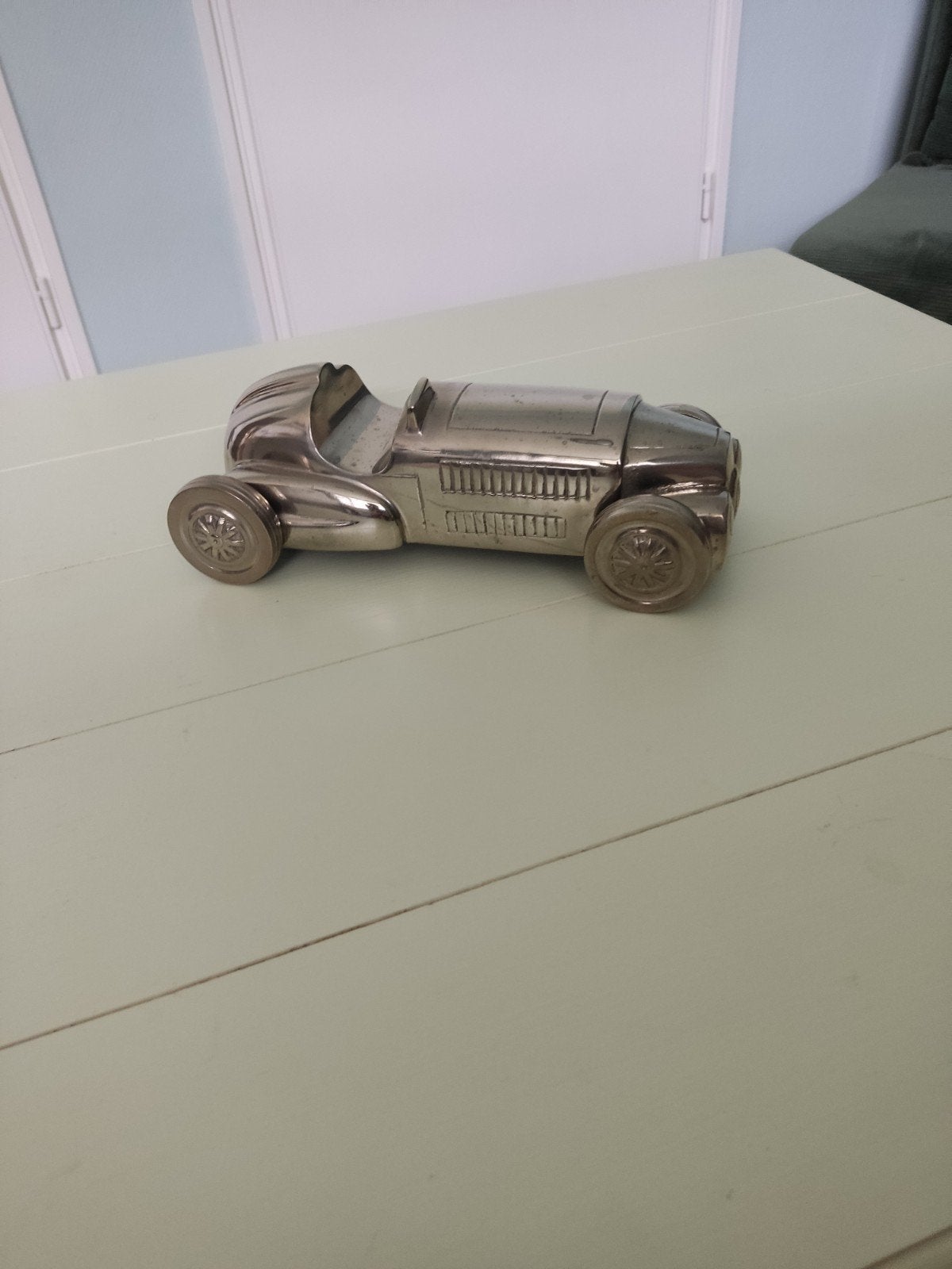 Lifestyle zilverkleurige auto, Ophalen of Verzenden, Zo goed als nieuw, Metaal