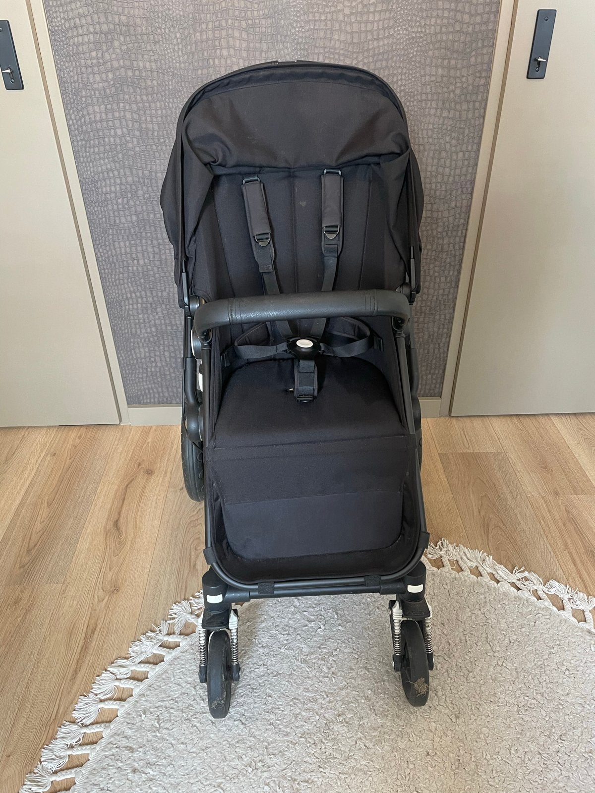 Bugaboo Cameleon Zwart met reiswieg en extra's, Kinderen en Baby's, Kinderwagens en Combinaties, Ophalen, Gebruikt, Bugaboo, Combiwagen