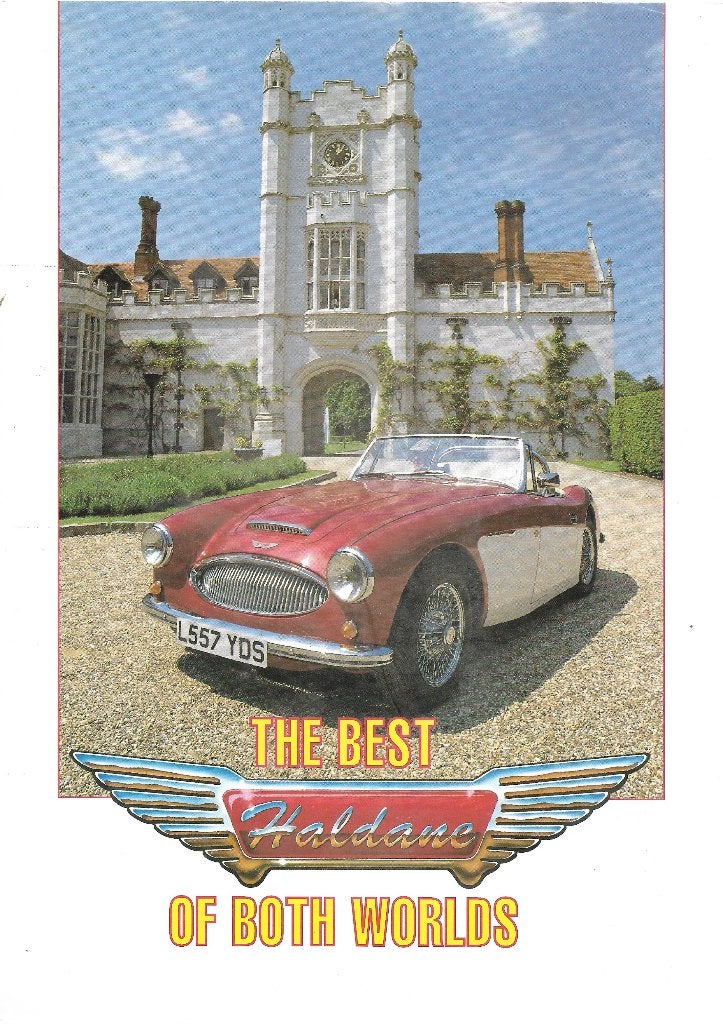 Austin Healey look a like folder, Ophalen of Verzenden, Gelezen, Overige merken