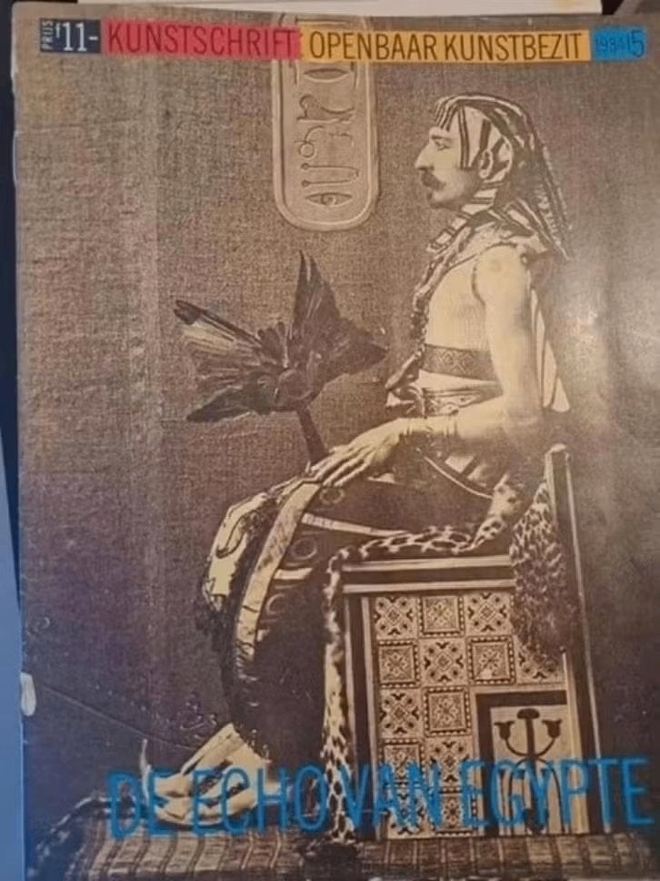 DE ECHO VAN EGYPTE / in de westerse kunst & architectuur, Ophalen of Verzenden, Zo goed als nieuw, Overige onderwerpen