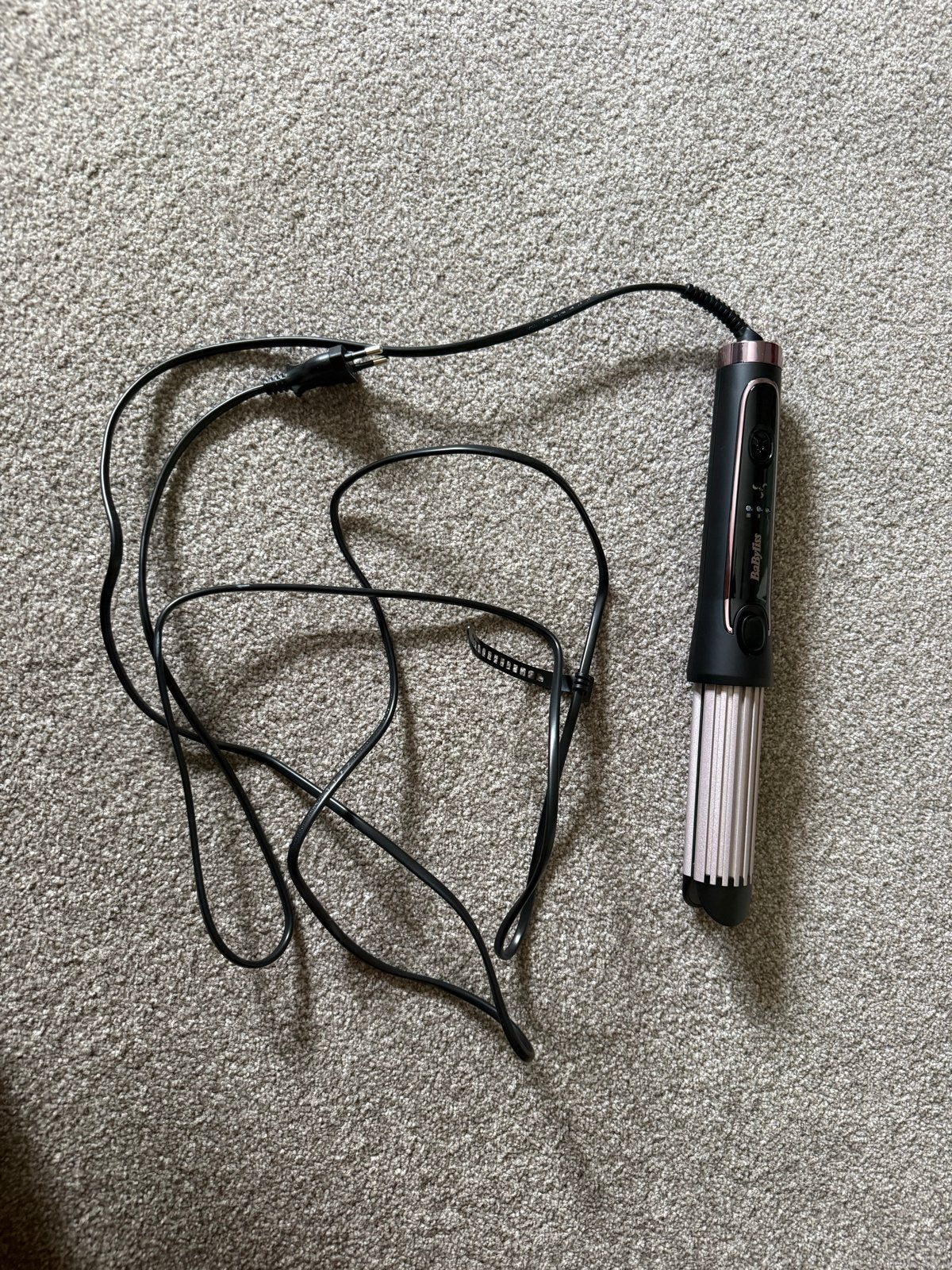 Zo goed als nieuwe BaByliss krultang, Ophalen of Verzenden, Zo goed als nieuw, Krultang of Stijltang