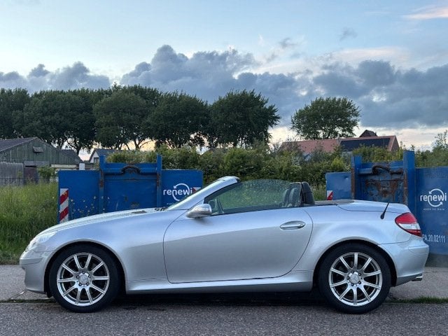 Mercedes-Benz SLK-klasse 280 Automaat ECC Audio-CD/Navi Lede, Auto's, Achterwielaandrijving, Gebruikt, Zwart, Cabriolet