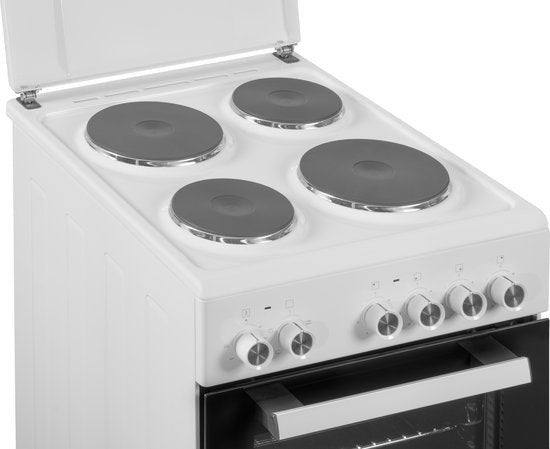 Everglades EVCK5100 – Vrijstaand Elektrisch Fornuis, Witgoed en Apparatuur, Fornuizen, Nieuw, Everglades Nederland, 85 tot 90 cm