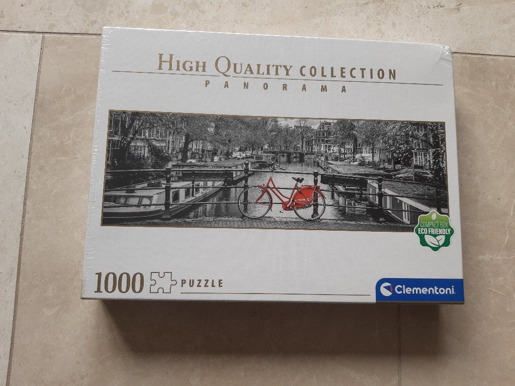 Nieuw puzzel Amsterdam becycle 1000 stukjes, Ophalen of Verzenden, 500 t/m 1500 stukjes, Nieuw, Legpuzzel