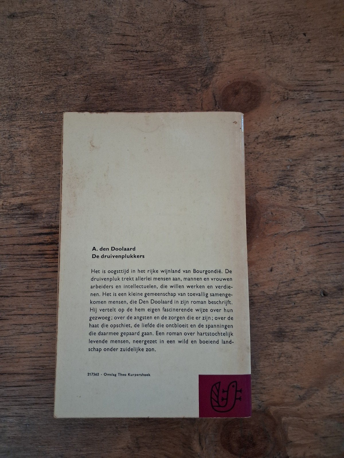 De druivenplukkers - A. den Doolaard (1962), Gelezen, Verzenden, Nederland, A. den Doolaard