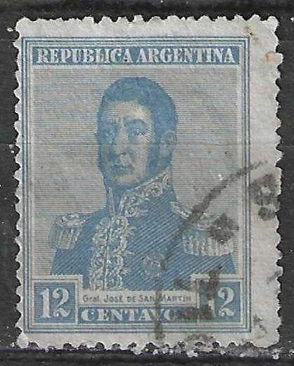 Argentinie 1917 - Yvert 219A - Jose de San Martín (ST), Verzenden, Gestempeld, Noord-Amerika