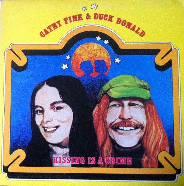 LP Cathy Fink & Duck Donald - Kissing is a crime, Ophalen, Gebruikt, 12 inch