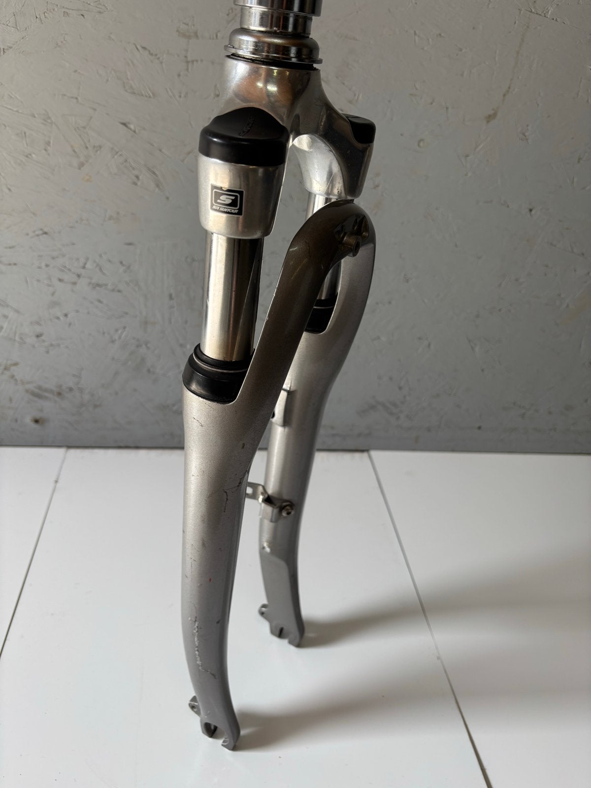 Trek LM400+ SR Suntour verende voorvork met Satori stuurpen, Gebruikt, Ophalen of Verzenden, Voorvork, Aluminium