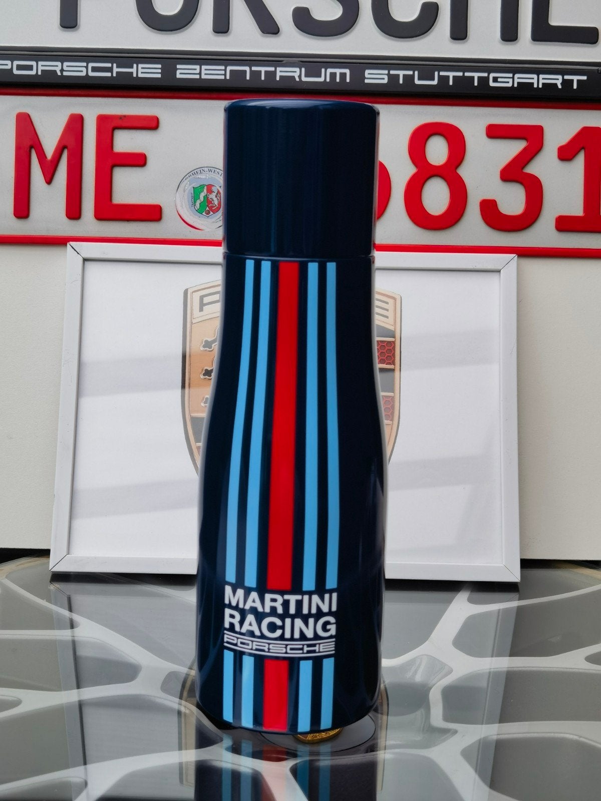 Origineel martini racing porsche thermo beker voor koud en w, Ophalen of Verzenden