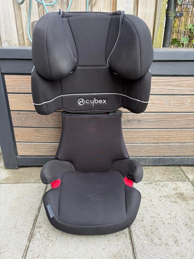 Cybex Solution X-Fix autostoel - Zwart, Overige merken, Autogordel of Isofix, Gebruikt, 15 t/m 36 kg