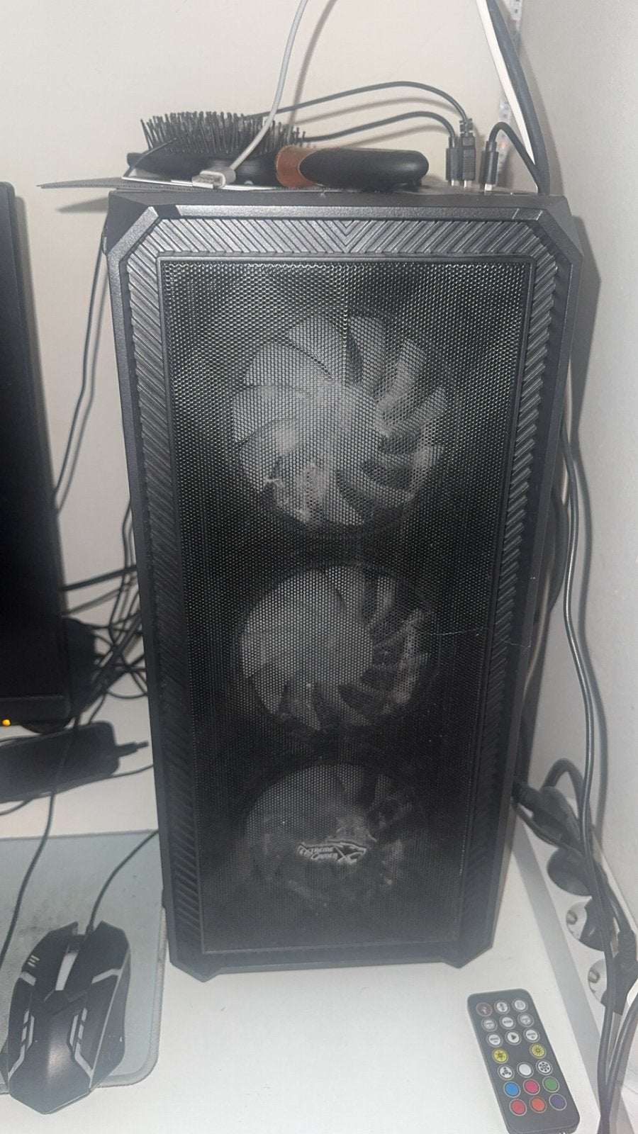 EXTREMEGAMER CLASSIC LVL 3 V4 - AMD Ryzen 7 8700F GeForce RT, Audio, Tv en Foto, Ophalen of Verzenden, Zo goed als nieuw, Complete set